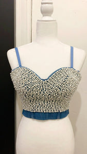 Pearl bustier